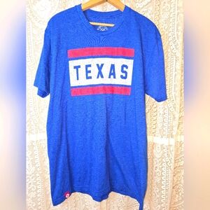 Blue Texas Graphic T-Shirt, Tumbleweed Texstyles Tee, TX T-shirt